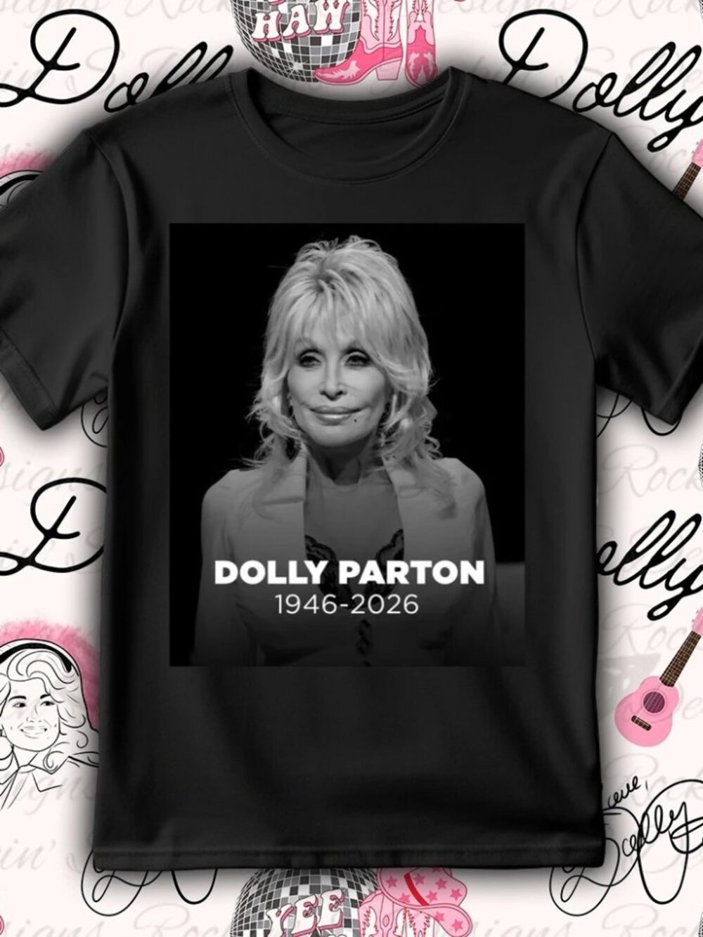 Dolly Parton Rip Rest In Peace Shirt